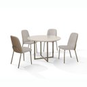 Ver imagem 2 de Conjunto Sala de Jantar Mesa com 4 Cadeiras California