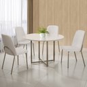 Ver imagem 1 de Conjunto Sala de Jantar Mesa com 4 Cadeiras California