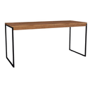 Ver imagem 1 de Mesa Gamer Industrial para Computador Diretor Setup Completo 120x60cm - Jm3 Móveis:freijó/preto