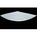 Ver imagem 3 de Vidro Curvo Triangulo 30cm Fosco P/ Plafons Furo Central 1cm