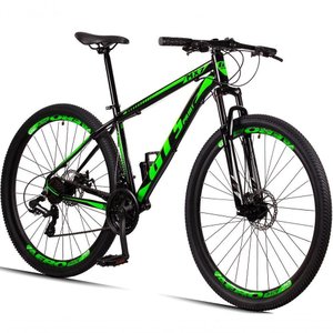 Bicicleta 29 Gt Sprint Mx7 24v Alumínio Mtb Preto+verde