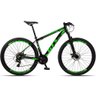 Bicicleta 29 Gt Sprint Mx7 24v Alumínio Mtb Preto+verde - 6