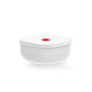 Recipiente Raso a Vácuo com Válvula Freezer Geladeira L 19,7 X 19,7 X H9,7 Cm - 1900 Ml - Saveit - G