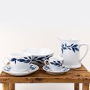 Ver imagem 2 de Pote Blue Pottery Blue Gardenia