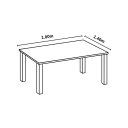 Ver imagem 5 de Toalha de Mesa Térmica Impermeável Plástico PVC 3mx1,40m Estamp.01