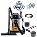 Ver mais imagens de Aspirador Wap Gtw 20l Solidos E Liquidos 1600w Inox 127v