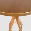 Ver imagem 2 de Mesa Redonda de Madeira Fine - 70cm X 70cm