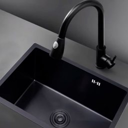 Cuba Cozinha Gourmet Nano Aço Inox 304 Escovado 50x40 Preta Brinovar - 8