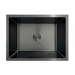 Cuba Cozinha Gourmet Nano Aço Inox 304 Escovado 50x40 Preta Brinovar - 3