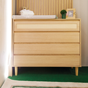 Ver imagem 1 de Cômoda Infantil 4 Gavetas com Telinha Linha Paglia Marca Quater