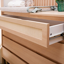 Ver imagem 3 de Cômoda Infantil 4 Gavetas com Telinha Linha Paglia Marca Quater