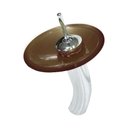 Ver imagem 4 de Cuba de Vidro Redonda 35cm + Valvula + Torneira Cascata