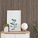 Ver imagem 1 de Papel de Parede Adesivo Ripado Detalhes em Madeira Rolo 10m