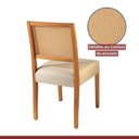 Ver imagem 4 de Kit 8 Cadeiras Versales Espresso Móveis Cinamomo/Tela