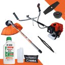 Ver imagem 2 de Roçadeira Bipartida Terra Grhb430 43cc 1,7hp + Óleo Stihl
