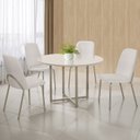Ver imagem 1 de Conjunto Sala de Jantar Mesa com 4 Cadeiras California