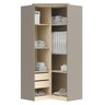 Guarda Roupa Modulado de Canto Closet Elegance - 4