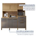 Ver imagem 2 de Armário para Cozinha 7 Portas 2 Gavetas 180,8cm Citrino Yescasa