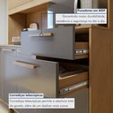 Ver imagem 3 de Armário para Cozinha 7 Portas 2 Gavetas 180,8cm Citrino Yescasa