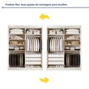 Ver imagem 7 de Closet Casal sem Portas 3 Gavetas Caribe