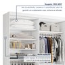 Closet Casal sem Portas 3 Gavetas Caribe - 12