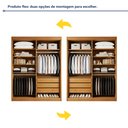 Ver imagem 6 de Closet Casal sem Portas 3 Gavetas Caribe