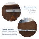 Ver imagem 6 de Closet Casal sem Portas 3 Gavetas Caribe