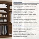 Ver imagem 5 de Closet Casal sem Portas 3 Gavetas Caribe