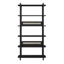 Ver imagem 3 de Estante 180 Cm 6 Prateleiras Palhinha Pé Madeira