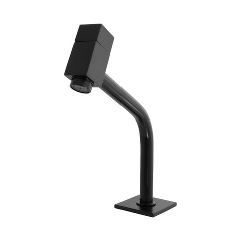 Torneira Olympus 3040 Junior Quadrada Preta