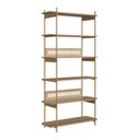 Ver imagem 5 de Estante 180 Cm 6 Prateleiras Palhinha Pé Metal