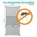 Ver imagem 3 de Tela Mosquiteira em Alumínio - Altura Regulável - Branco