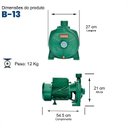 Ver imagem 2 de Bomba Monoestágio B-13 3/4 Cv Monofásico Ip44 127/220 V