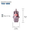 Ver imagem 2 de Bomba Submersa Vibratória Tsv-800 1/2 Cv Monofásico Motor Thebe Ip68 127v