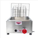 Ver imagem 4 de Kit Lanchonete Mesa de Manipulação 120x55cm + Fritadeira a Gás 1 Cuba + Chapa a Gás 30cm