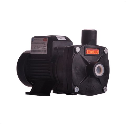 Bomba Monoestágio B-12 P 1/2 Cv Rotor 112mm Monofásico Motor Thebe IP55 127/220-254V Preto Ebara