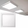 Luminária Painel Quadrado de Sobrepor Ultra Power 18w 6500k - 6