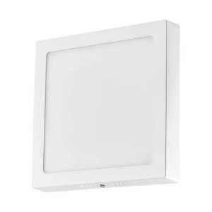 Luminária Painel Quadrado de Sobrepor Ultra Power 18w 6500k
