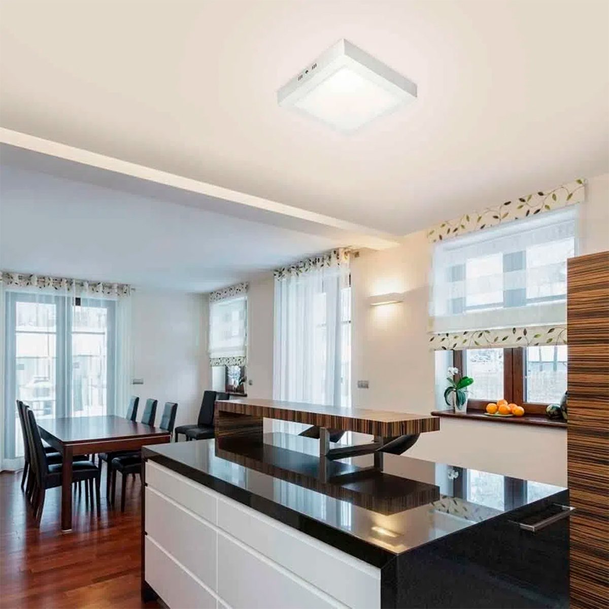 Luminária Painel Quadrado de Sobrepor Ultra Power 18w 6500k - 5