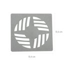 Ver imagem 2 de Kit 10 Grelha Quadrada 9,4 X 9,4cm em Abs