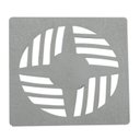 Ver imagem 1 de Kit 10 Grelha Quadrada 9,4 X 9,4cm em Abs