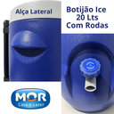 Ver imagem 6 de Galão Botijão Cooler Térmico Ice Mor 20 L Rodas Igloo Colema
