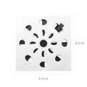 Ver imagem 3 de Kit com 7 Grelha Quadrada 9,4 X 9,4cm com Anti-inseto em Pvc Astra