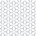 Ver imagem 2 de Papel de Parede Geométrico Azul e Branco 2 Arte Destaque 3,50 Metros