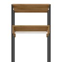 Ver imagem 2 de Guarda Roupa Modulado Closet Titan Preto Velluto/Freijó - PR Móveis