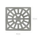 Ver imagem 2 de Kit com 7 Grelha Quadrada 9,3 X 9,3cm em Abs com Canto Vazado