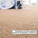 Ver imagem 5 de Tapete Sisal Sala Quarto 200x250 Sintético Liso Decorativo - Argila