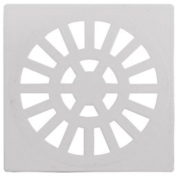 Kit 7 Grelha Quadrada 10,2 X 10,2cm em Pvc Astra - 2