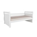 Ver imagem 2 de Cama Infantil 100% MDF Vicky Espresso Móveis Branco/Brilho