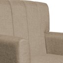 Ver imagem 3 de Kit 2 Poltronas para Sala de Espera e Salão de Beleza e Barbearia Pés Palito - Linho - Sv Decor:linh